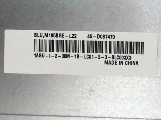 奇美液晶模组M185BGE-L22