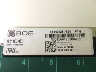 京东方液晶模组HB140WH1-504