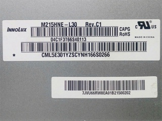 群创液晶模组M215HNE-L30 Rev.C1