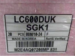 LG Display液晶玻璃LC600DUK-SGK1