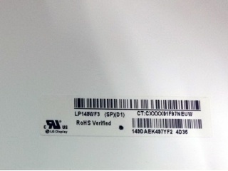 LG Display液晶模组LP140WF3-SPD1