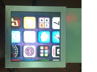 组装屏 4.9" TN 液晶模组 480×480 1200nits WLED TTL 60pins