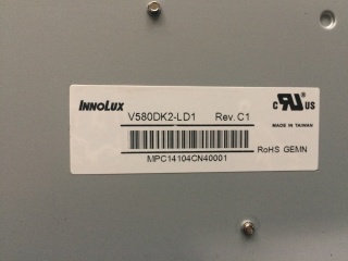 群创液晶模组V580DK2-LD1