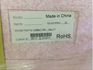 群创液晶玻璃V185BJ1-PE1