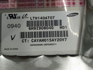 三星液晶模组LTN140AT07-H01