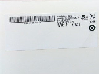 友达液晶模组B140XTN02.9