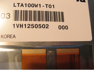 三星液晶模组LTA100W1-T01