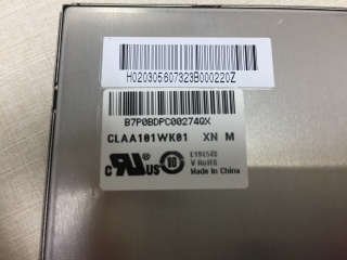 中华映管液晶模组CLAA101WK01 XN