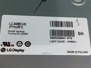 LG Display液晶模组LC490EUE-FHM1