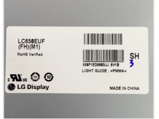 LG Display液晶模组LC650EUF-FHM1
