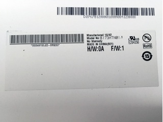 友达液晶模组B173HTN01.1