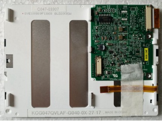 京瓷 4.7" 320×240 CSTN-LCD 常黑显示 透射式 WLED 并口数据 20pins