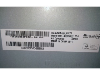 友达液晶模组T460HW03 V8