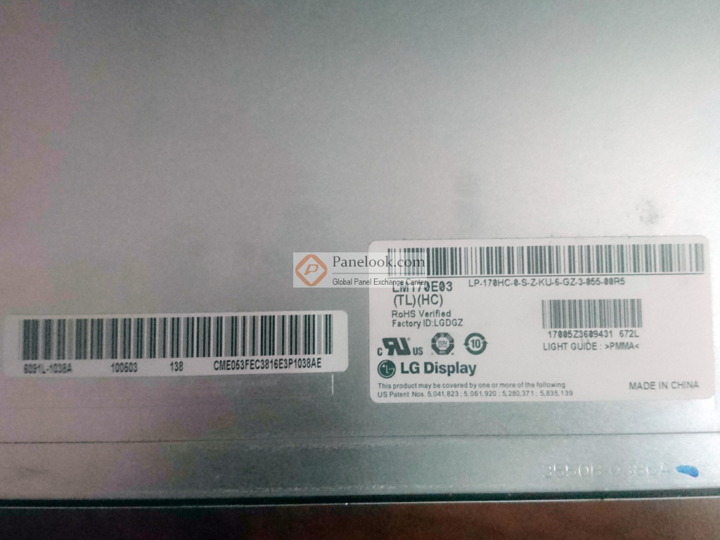 Display LCD 17″ LM170E03-TLJ1 – Nuovo, Schermo Di Ricambio Per Monitor