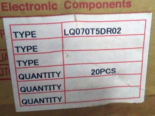 夏普液晶模组LQ070T5DR02