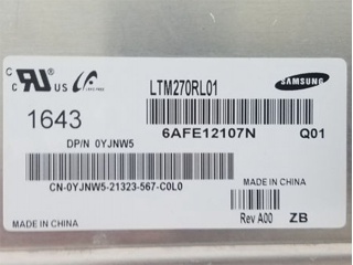 三星液晶模组LTM270RL01