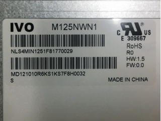 龙腾液晶模组M125NWN1 R0