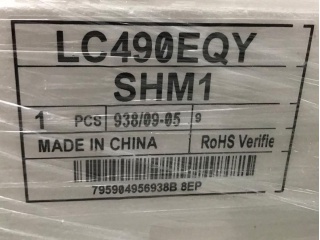 LG Display液晶玻璃LC490EQY-SHM1