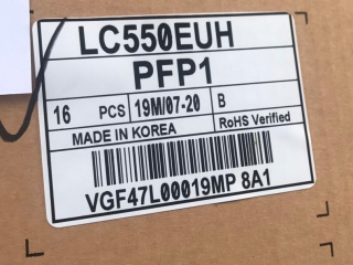 LG Display液晶模组LC550EUH-PFP1