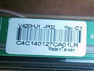 奇美液晶玻璃V420HJ1-P02