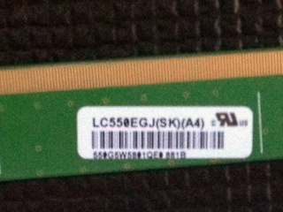 LG Display液晶玻璃LC550EGJ-SKA4