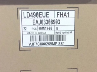 LG Display液晶模组LD490EUE-FHA1