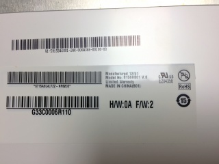 友达液晶模组B156HB01 V0