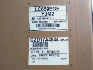 LG Display液晶模组LC650EGE-YJM2