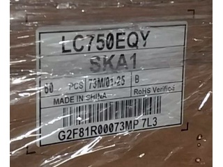 LG Display液晶玻璃LC750EQY-SKA1
