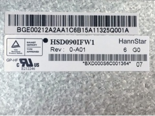 瀚宇彩晶液晶模组HSD090IFW1-A01