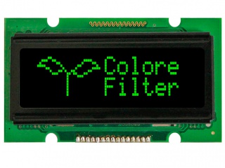 华凌 1.7" 76×16 PM-OLED 单色(绿色) COB WS0010 CPU/SPI 15pins