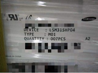三星液晶玻璃LSM315HP04-M01