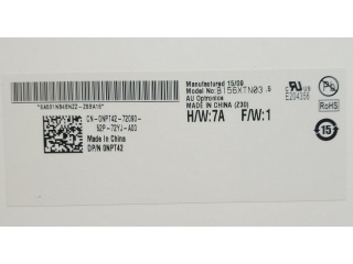 友达液晶模组B156XTN03.5