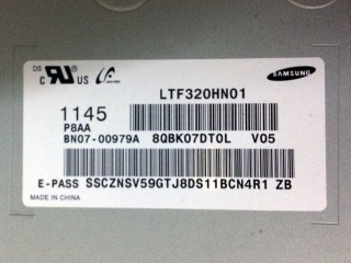 三星液晶模组LTF320HN01-V05