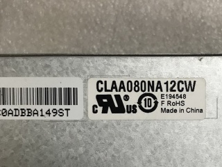 中华映管液晶模组CLAA080NA12 CW