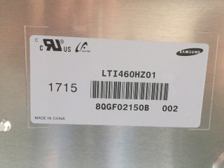 三星液晶模组LTI460HZ01