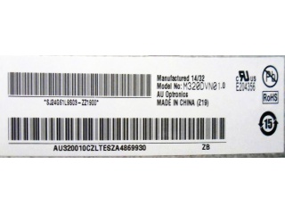 友达液晶模组M320DVN01.0