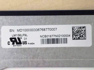 中电熊猫液晶模组LM156LF9L01