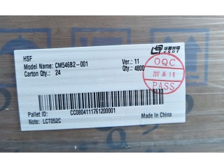 华星光电液晶玻璃CM546B2-001