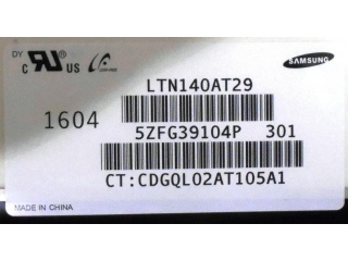 三星液晶模组LTN140AT29-301