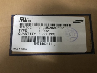 三星液晶模组LMS283GF02