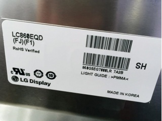 LG Display液晶模组LC860EQD-FJF1
