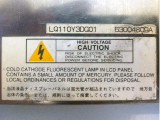 夏普液晶模组LQ110Y3DG01