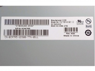 友达液晶模组M270HAN01.0