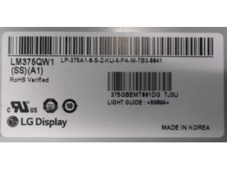 LG Display液晶模组LM375QW1-SSA1