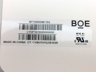 京东方液晶模组NT156WHM-T03