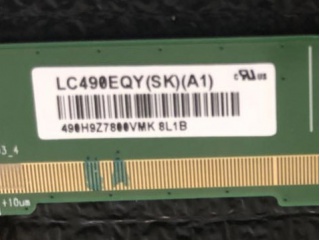 LG Display液晶玻璃LC490EQY-SKA1