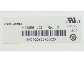 奇美液晶模组N133B6-L02