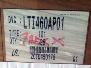 三星液晶模组LTI460AP01-101