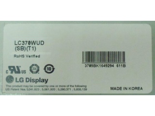 LG Display液晶模组LC370WUD-SBT1